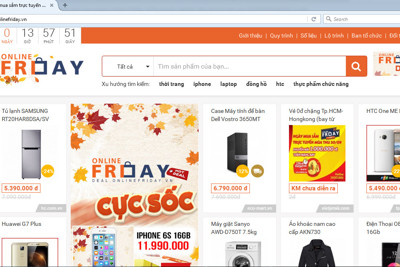 Ngày mua sắm trực tuyến 2016: Sẽ có nhiều khuyến mãi nhất từ trước tới nay
