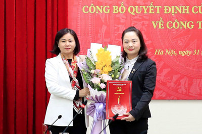 Bà Bùi Thị Thu Hiền được điều động, phân công làm Bí thư Huyện ủy Ứng Hòa