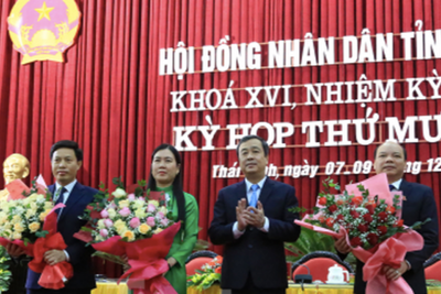 Thái Bình có 2 tân Phó Chủ tịch
