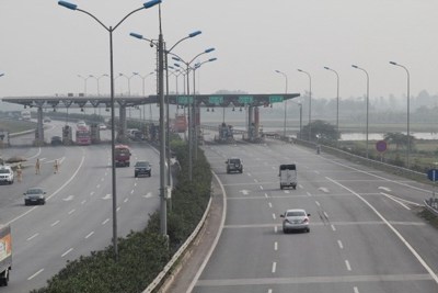 Thử nghiệm thu phí liên thông đường cao tốc Pháp Vân - Ninh Bình