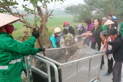 Phụ nữ Thủ đô chung tay giữ gìn trật tự đô thị