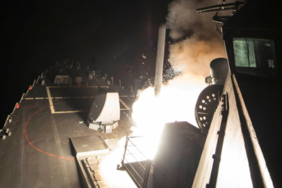 Syria sẽ phản ứng gì sau vụ phóng tên lửa hàng loạt của Mỹ?