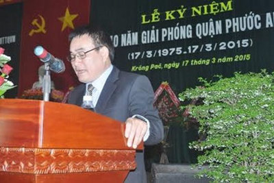 Phó Trưởng Ban Nội chính Tỉnh ủy Đắk Lắk bị kỷ luật cảnh cáo