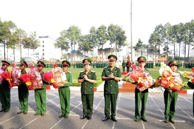 TP Hồ Chí Minh: 698 quân nhân xuất ngũ trước Tết Nguyên đán 2021