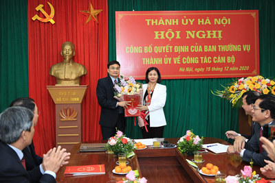 Ông Nguyễn Trường Sơn giữ chức Bí thư Đảng ủy Khối doanh nghiệp Hà Nội