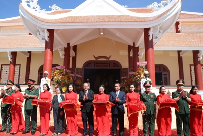 Phó Thủ tướng Thường trực dự lễ khánh thành Di tích lịch sử quốc gia khu vực Đồn Long Khốt
