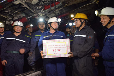 Lãnh đạo tỉnh Quảng Ninh sẽ tham gia ăn Tết Nguyên đán Tân Sửu cùng thợ mỏ