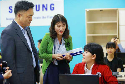 Khai trương phòng học và thực hành Samsung Lab tại Đại học Thủy Lợi