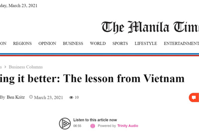 Báo Philippines phân tích 4 “sách lược” chống dịch Covid-19 đáng học hỏi của Việt Nam