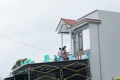 Quảng Nam triển khai sơ tán dân theo phương án ứng phó bão mạnh