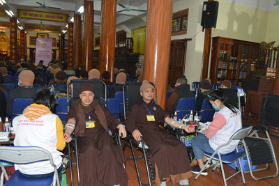 Các tổ chức tôn giáo Thủ đô tham gia tích cực vào phong trào hiến máu tình nguyện