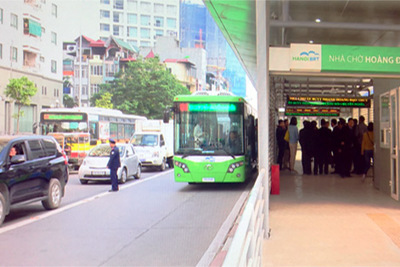Sắp có tuyến buýt nhanh Kim Mã - Khu công nghệ cao Hòa Lạc