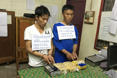 Sơn La bắt 2 đối tượng, thu giữ 24.000 viên ma túy tổng hợp