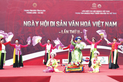 [Hà Nội trong tôi] Ngày hội Di sản Văn hóa Việt Nam