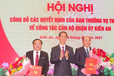 Chủ tịch UBND quận Kiến An giữ chức Chánh Văn phòng Thành ủy