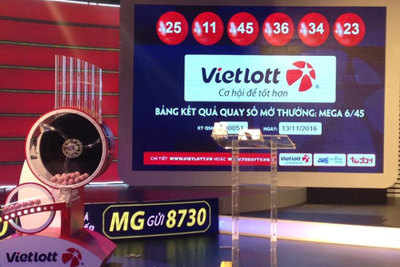 Người thứ 3 ở Việt Nam trúng vé số điện toán hơn 71 tỷ đồng