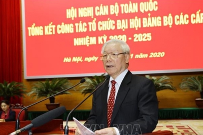 Phát biểu của Tổng Bí thư, Chủ tịch nước Nguyễn Phú Trọng tại Hội nghị cán bộ toàn quốc