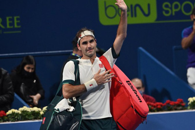 Roger Federer bị loại khỏi Qatar Open chỉ sau 2 trận đấu