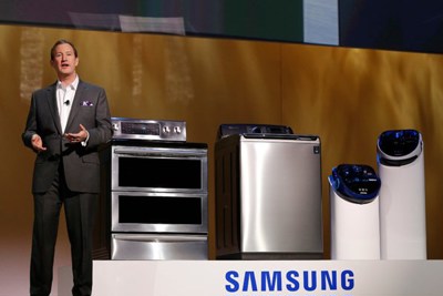 Samsung thu hồi 2,8 triệu máy giặt