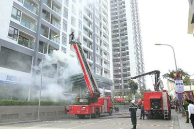 Phòng cháy chữa cháy tại chung cư cao tầng: Siết quy định để bảo đảm an toàn
