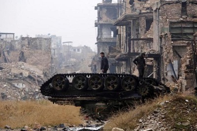 Quân đội Syria áp sát cứ điểm cuối cùng ở Aleppo, tiến gần chiến thắng