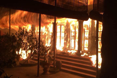 Thông tin chính thức về vụ hỏa hoạn tại ngôi chùa cổ Hà Nội