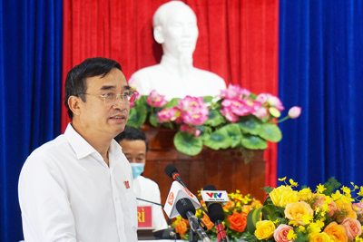 Tân Chủ tịch UBND TP Đà Nẵng Lê Trung Chinh có buổi tiếp xúc cử tri đầu tiên