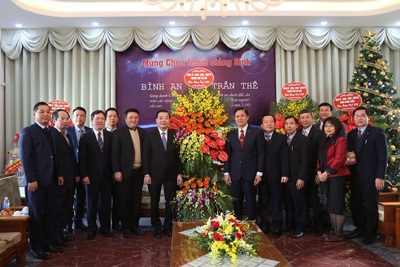 Chủ tịch UBND TP Hà Nội Chu Ngọc Anh thăm, chúc mừng Tổng Hội Thánh Tin lành Việt Nam (miền Bắc) và Hội Thánh Tin lành Hà Nội