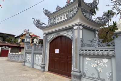 Huyện Thanh Oai: Đền, chùa đóng cửa không đón khách kể cả dân địa phương