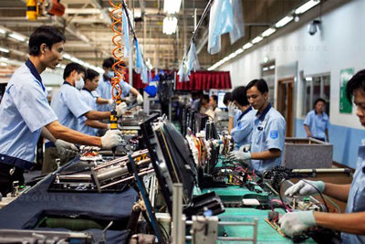 Hà Nội: Sản xuất công nghiệp tháng 12 tăng 5,5%