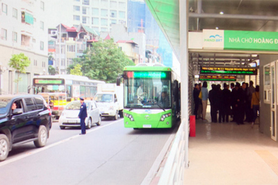 Từ 1/1/2017: Buýt nhanh BRT chính thức vận hành, miễn phí tháng đầu