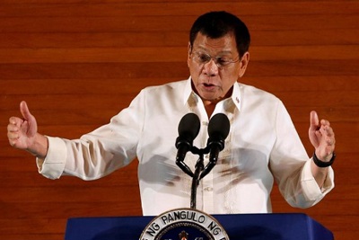Philippines: Chống ma túy, ông Duterte cân nhắc áp đặt thiết quân luật