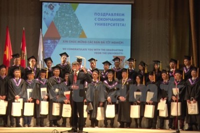 28 sinh viên Việt đầu tiên tốt nghiệp ngành điện hạt nhân tại Nga