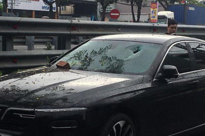 Công an Đà Nẵng bắt 2 thanh niên đập phá hàng loạt ô tô của người dân