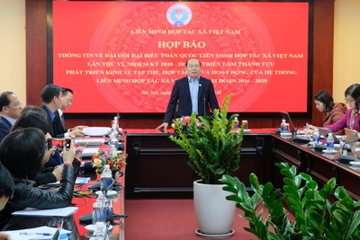 1.000 đại biểu tham dự Đại hội toàn quốc Liên minh Hợp tác xã Việt Nam nhiệm kỳ 2020 - 2025