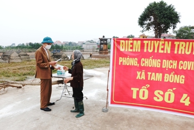 “Biệt đội” phòng, chống dịch Covid-19 huyện Mê Linh