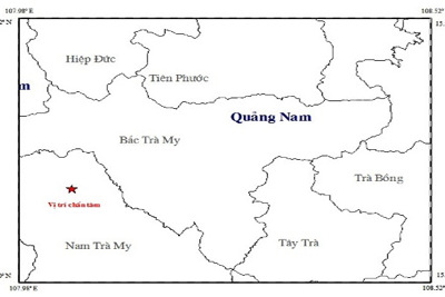 Động đất kèm tiếng nổ ở Quảng Nam, dân tháo chạy khỏi nhà