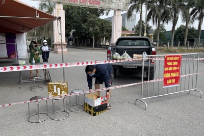 Hải Dương: Phong tỏa chặt chẽ doanh nghiệp ở huyện Cẩm Giàng