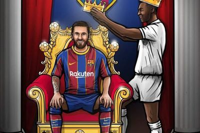 Lionel Messi - cầu thủ vĩ đại nhất mọi thời đại.