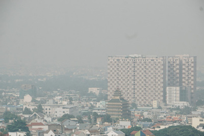 TP Hồ Chí Minh ô nhiễm nhất cả nước trong sáng nay (24/12)