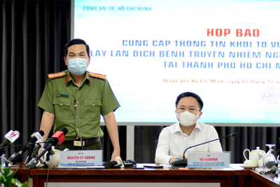 Khởi tố vụ án làm lây nhiễm Covid-19 ra cộng đồng tại TP Hồ Chí Minh