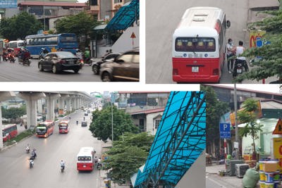 Hà Nội: Rào chắn thi công hầm chui Lê Văn Lương