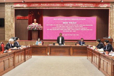 Phó Bí thư Thành ủy Hà Nội Nguyễn Văn Phong: Khoa học công nghệ - nguồn lực cho Thủ đô phát triển nhanh, bền vững