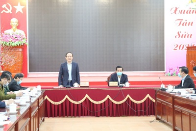 Phó Bí thư Thành ủy Nguyễn Ngọc Tuấn: Đánh giá cao huyện Ba Vì đã chủ động tạm dừng 100% lễ hội để phòng chống dịch