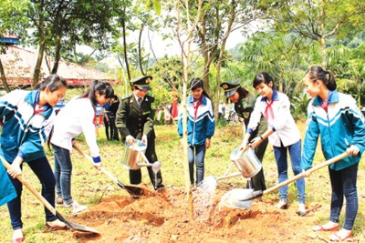 Hà Nội dự kiến trồng trên 400.000 cây xanh đầu Xuân Tân Sửu 2021