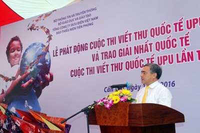 Hà Nội phát động cuộc thi viết thư Quốc tế UPU lần thứ 46 năm 2017