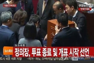 Tổng thống Park Geun-hye chính thức bị luận tội