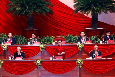 Thông cáo báo chí về phiên bế mạc Đại hội đại biểu toàn quốc lần thứ XIII của Đảng