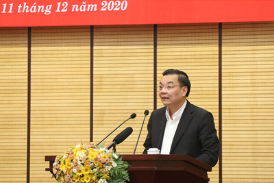 Chủ tịch UBND TP Hà Nội yêu cầu các cấp ngành bắt tay ngay công việc, lấy lại đà tăng trưởng