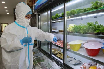 TP Hồ Chí Minh: 100% các mẫu thực phẩm đông lạnh không nhiễm vi rút SARS-CoV2